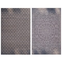 carpet for interior isolated on white background, home decor, 3D illustration, cg render