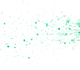 Green paint liquid fly in mid air, apple vegetable juice falling scatter, explosion float in shape form droplet line. White background isolated freeze motion high speed shutter