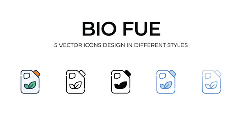 Bio Fuel icon. Suitable for Web Page, Mobile App, UI, UX and GUI design.