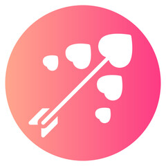 cupid gradient icon