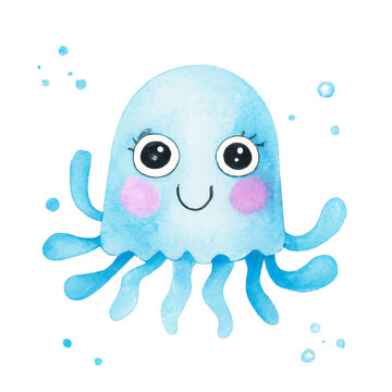 Cute Octopus,sea animal Ai