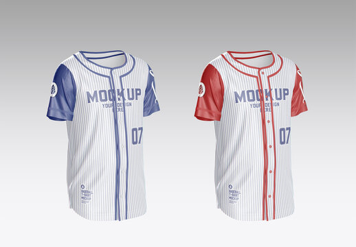 Baseball Jersey Mockup
