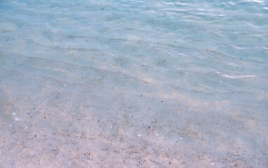 Beautiful light-colored Nanki-Shirahama sea