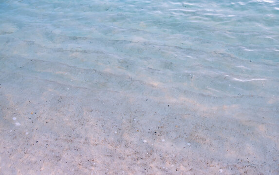 Beautiful light-colored Nanki-Shirahama sea