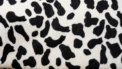 Cow Print Fabric Texture