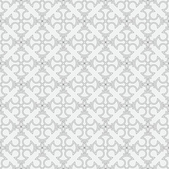 Fototapeta premium Vector seamless pattern. Modern stylish texture. Monochrome, linear abstract background.