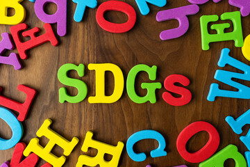 Fototapeta premium SDGs(Sustainable Development Goals)
