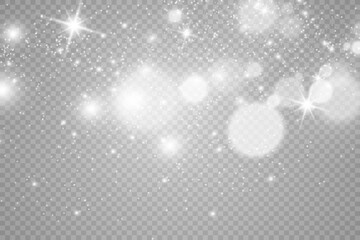 Brilliant gold dust vector shine. Glittering shiny ornaments for background. Vector illustration.	
