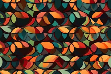 Fototapeta na wymiar abstract colorful circles on a white background. Generative AI