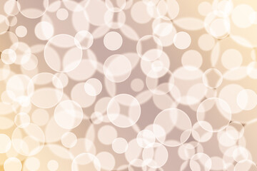 Bright bokeh background with abstract defocused lights. Blur lights for Christmas. Holiday wallpaper.