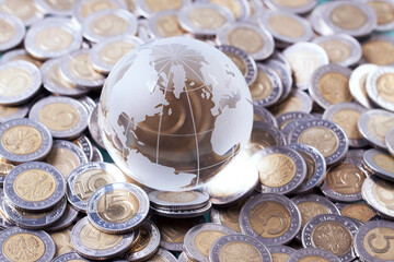 Concept of saving money