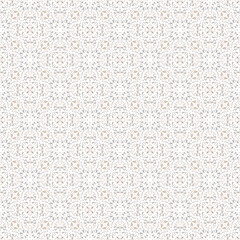 Abstract geometrical pattern with hand drawn decorative elements.