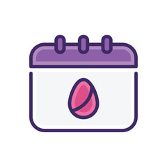 Calendar icon vector stock.