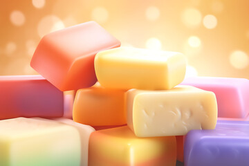 soap background