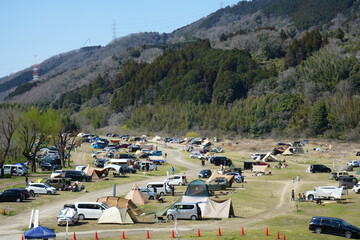 Camp Site in Japan - 日本 キャンプ場