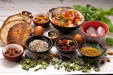 Frutas y semillas. Fruits and seeds