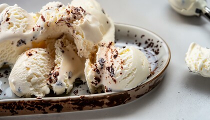 Delicious Stracciatella Ice Cream Sorbet / High Quality