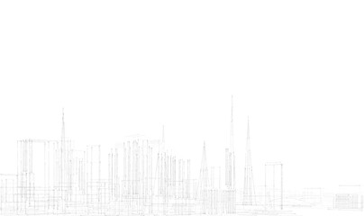 city skyline silhouette