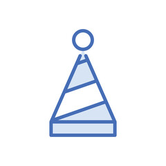 Party Cap icon vector stock.