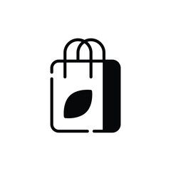 Shopping Bag icon. Suitable for Web Page, Mobile App, UI, UX and GUI design.