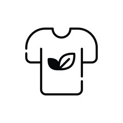 T Shirt icon. Suitable for Web Page, Mobile App, UI, UX and GUI design.