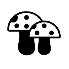 Fungus Vector Icon

