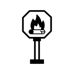 Danger sign Vector Icon

