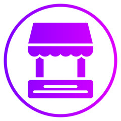 market gradient icon