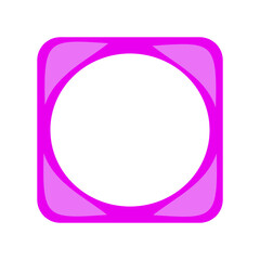 pink frame for text