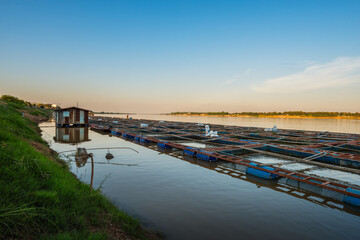 Obraz premium Fish farming