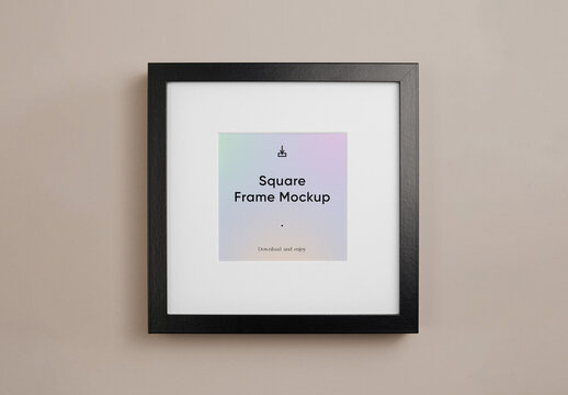 Square Frame Mockup