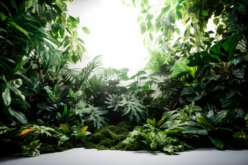 Jungleplants, made with Generative AI