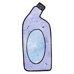 textured cartoon cleaning product