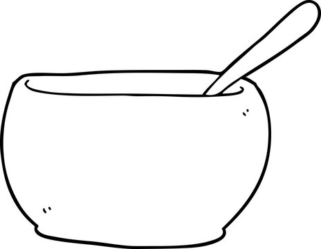 Cartoon Soup Bowl