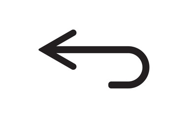 Fototapeta premium Arrow Simple Icon Vector