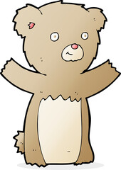 cartoon teddy bear