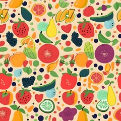tile Fruit Patterns 