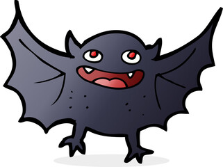 cartoon vampire bat
