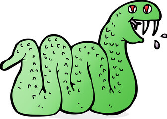 cartoon snake