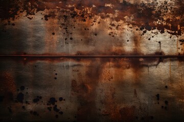 Vintage Grunge Rusty Copper Bronze Metal Texture Background