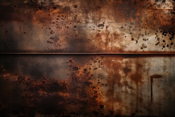 Fototapeta premium Vintage Grunge Rusty Copper Bronze Metal Texture Background