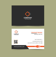 modern business card design for cable industry