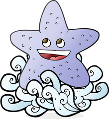 cartoon starfish