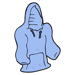 cartoon hooded top