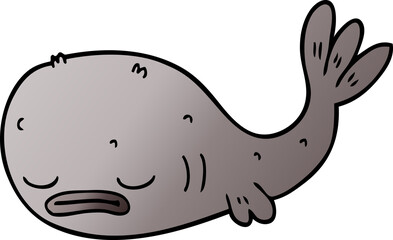 cartoon doodle of a fish