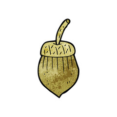 cartoon acorn