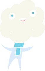 cute cloud head creature