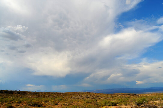 Storm Clouds Sonora Desert Arizona