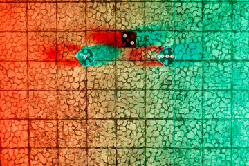Dice for board game and role-playing game