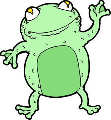 cartoon frog